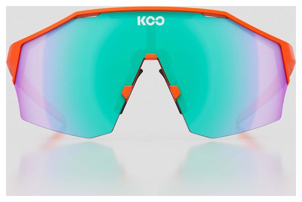Koo Alibi oranje mat/groene spiegelbril