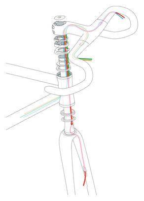 Cône de Roulement Supérieur Enve IN-Route pour Colnago V5Rs