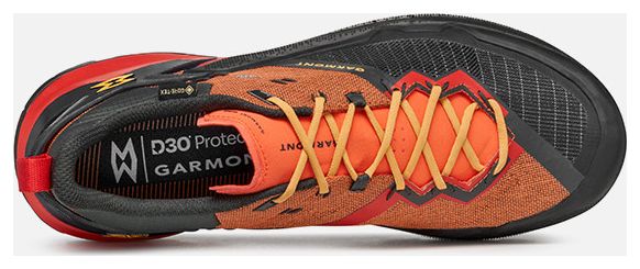 Zapatillas de aproximación Garmont 9.81 Onyx Gore-Tex Negro/Naranja para hombre