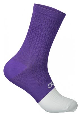 POC Flair Mid Purple / White Socks