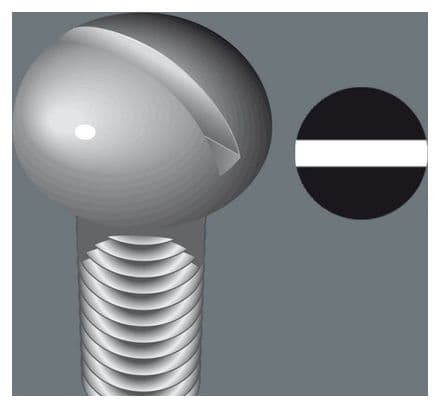 Wera - Tournevis Plat