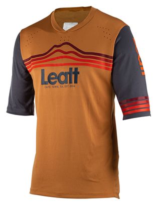 Maillot de manga 3/4 Leatt Enduro 3.0 Marrón Ante