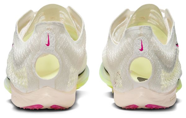 Chaussures d'Athlétisme Unisexe Nike Air Zoom Victory Blanc Rose Jaune