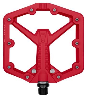 Crankbrothers Stamp 1 Gen 2 - Large Flat Pedals Red