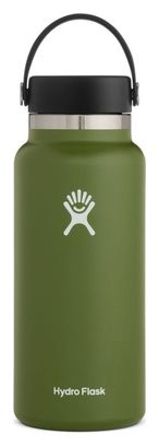 Bouteille Hydro Flask Wide Mouth With Flex Cap 946 ml Kaki