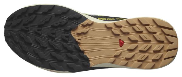 Trailschoenen Salomon Sense Ride 5 Geel Zwart