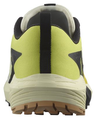 Trailschoenen Salomon Sense Ride 5 Geel Zwart