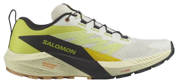 Trail Running Shoes Salomon Sense Ride 5 Yellow Black