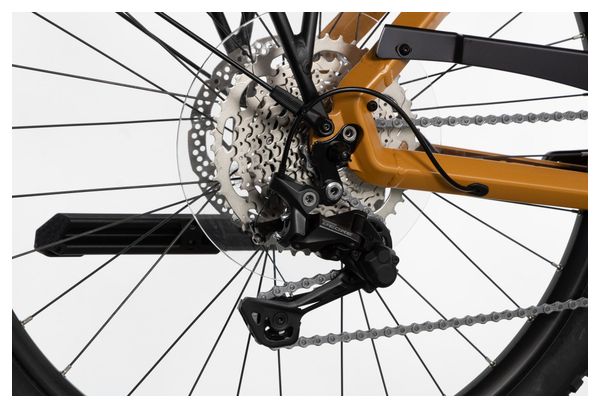 VTC Électrique O2 Feel Vern Urban Power 8.2 Mid Shimano Deore 10V 720 Wh 27.5'' Jaune Indiana