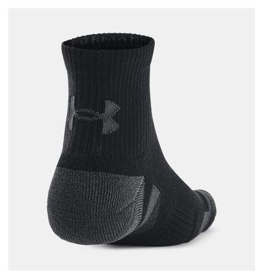 3 paia di calzini Under Armour Performance Tech Mid-High Nero Unisex