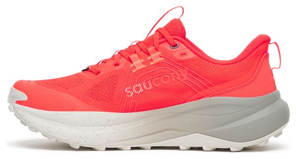 Saucony Xodus Ultra 4 Red Men's Trail Running Shoes