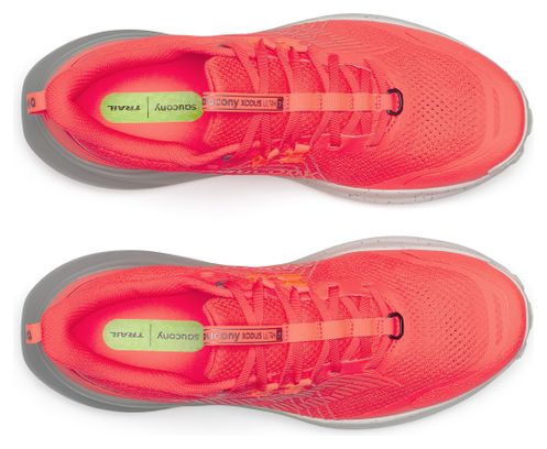 Saucony Xodus Ultra 4 Red Men's Trail Running Shoes