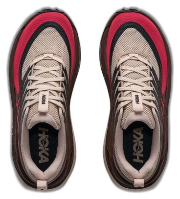 Scarpe da trail Hoka Stinson 8 Rosso/Marrone da uomo