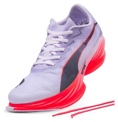 Puma Fast-R Nitro Elite 3 Running Shoes, Purple/Red, Men's