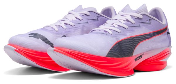 Puma Fast-R Nitro Elite 3 Running Shoes, Purple/Red, Men's