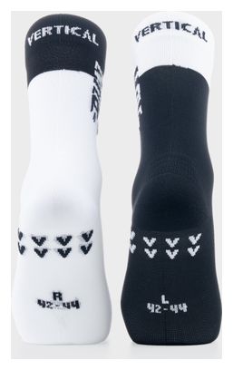 Chaussettes Vertical Montain Boost Your Run Blanc