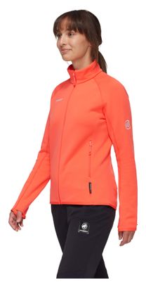 Fleecejacke Damen Mammut Aconcagua Orange