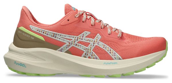 Asics GT-1000 13 TR Nature Bathing Coral/Multicolor Women display picture 2