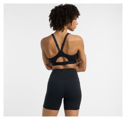 Sport-BH New Balance Essential Run Bra Schwarz Damen