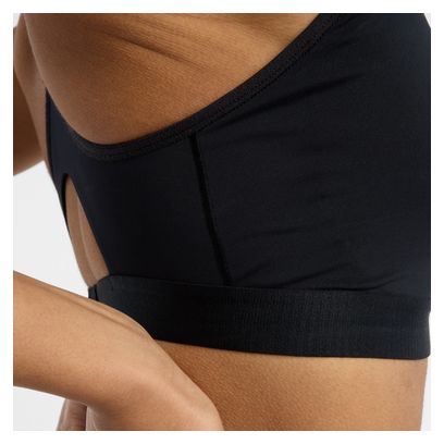 Sport-BH New Balance Essential Run Bra Schwarz Damen