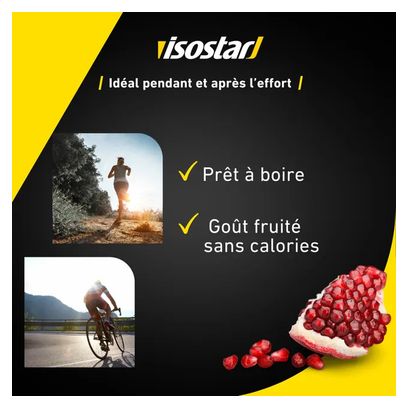 Boisson isotonique Isostar L-Carnitine Fruits rouges - 500ml