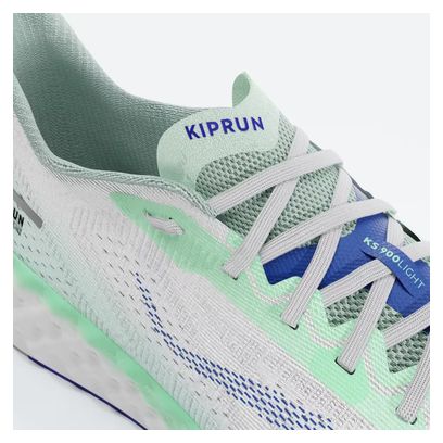 Zapatillas de running ligeras Kiprun KS900 Blanco/Verde