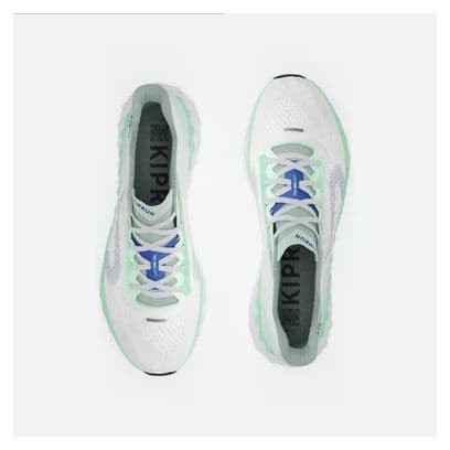 Zapatillas de running ligeras Kiprun KS900 Blanco/Verde