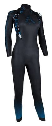 Aquasphere Aqua Skin Full Suit V3 Traje de neopreno para mujer Negro / Azul