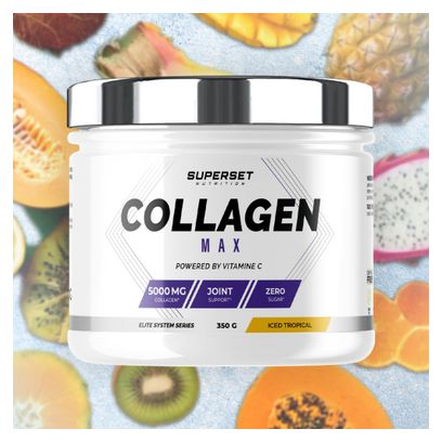 Collagen Max (350g) - Superset Nutrition - Tropical - Collagène