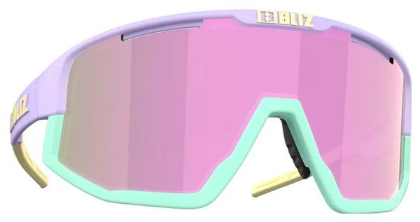 Bliz Fusion Pastel Wit/Roze Bril