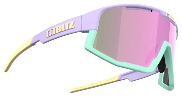 Occhiali Bliz Fusion bianco/rosa pastello