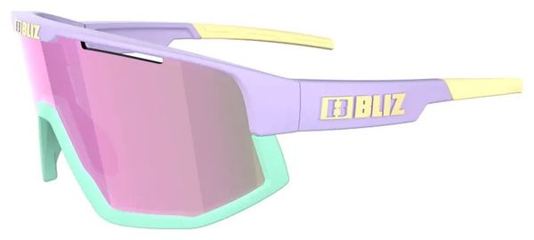 Occhiali Bliz Fusion bianco/rosa pastello