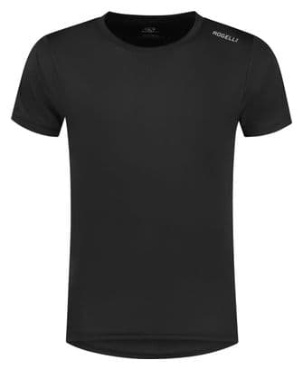 T-Shirt De Sport Manches Courtes Rogelli - Homme - Noir