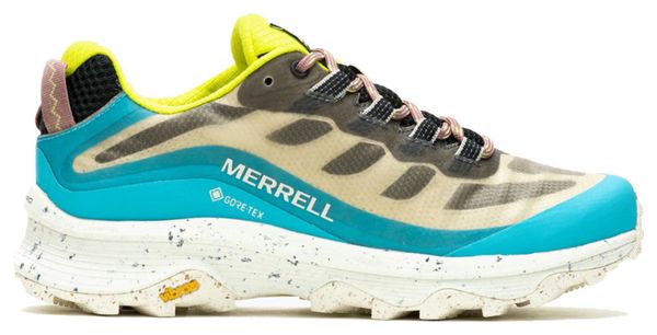 Merrell Moab Speed Gore-Tex Zapatillas de senderismo para mujer Azul/Blanco