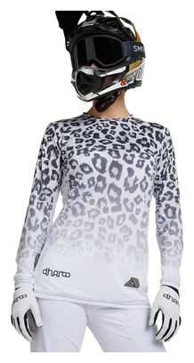 Maglia Dharco a manica lunga da donna firmata Amaury Pierron White Leopard