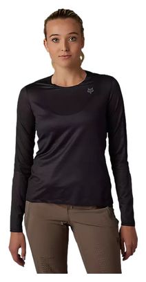 Fox Flexair Ascent Women's Long Sleeve Jersey Black