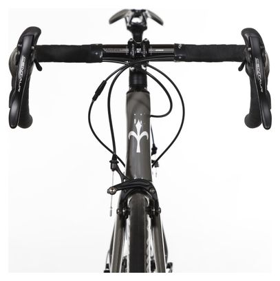 Bicicleta de carretera Wilier Triestina GTR Team Campagnolo Centaur 11S Miche Reflex XL 700 mm Gris Naranja 2023