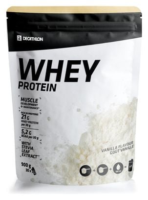 Whey Protein Pulver Decathlon Nutrition Vanille 900g