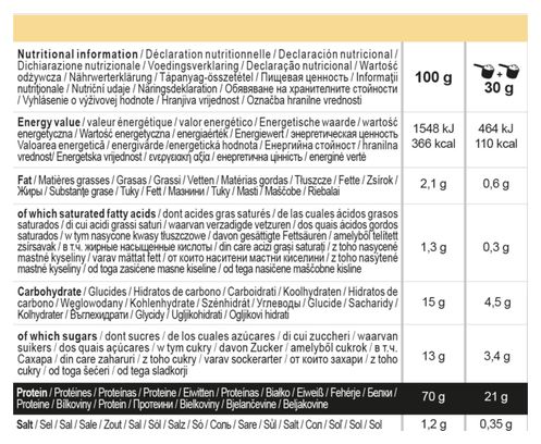 Decathlon Nutrition Proteine Whey in polvere Vaniglia 900g