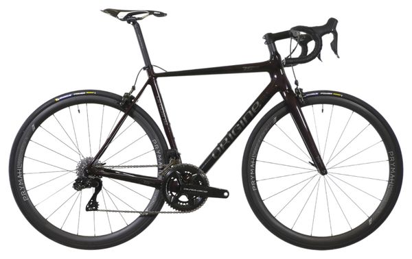 Gereviseerd product - Racefiets Origine Axxome 2 RS Evo Shimano Dura-Ace 12V Bordeau 2022