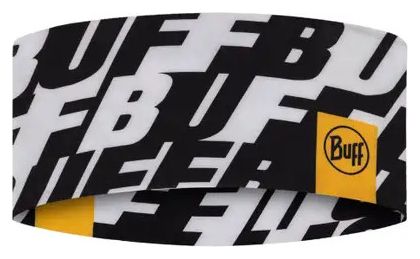 Buff CoolNet UV Wide Hoofdband Zwart Wit