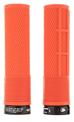 DMR DeathGrip Flangeless Orange Grips