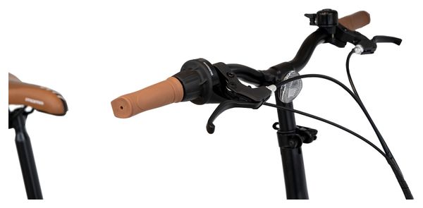 Vélo de Ville Pliant LIGHT 24   Aluminium  SHIMANO 7v  Selle Comfort - Blanc