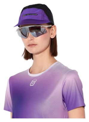 Maglia a maniche corte Circle Legend Race viola da donna