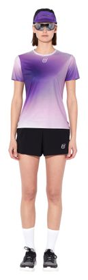 Maglia a maniche corte Circle Legend Race viola da donna