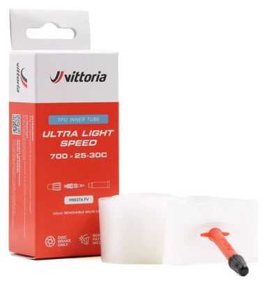 Vittoria Ultra Light Speed TPU Inner Tube 700 mm Presta 60 mm