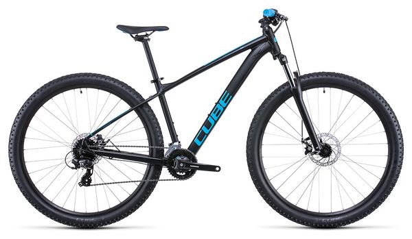 VTT Semi-Rigide Cube Aim Shimano 8V 29'' Noir / Bleu 2022