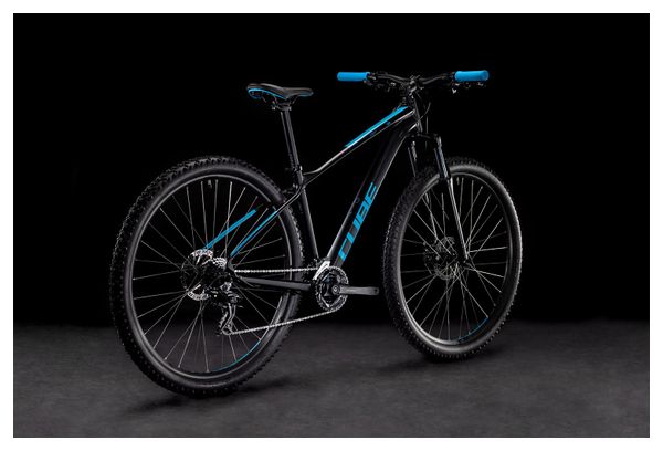 VTT Semi-Rigide Cube Aim Shimano 8V 29'' Noir / Bleu 2022