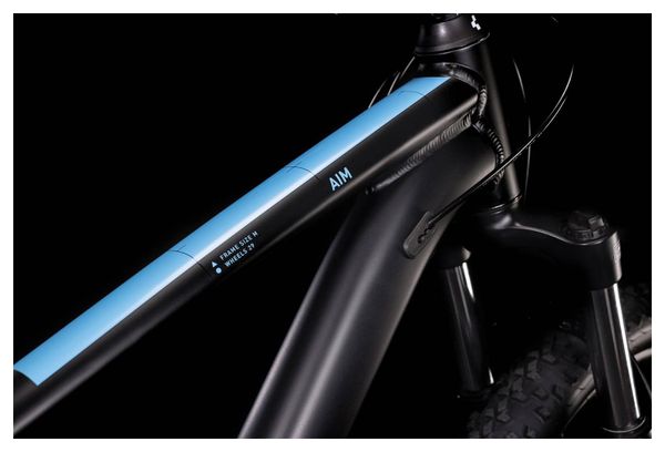 Cube Aim Shimano 8V 29'' Semi-Rigid Mountain Bike Black / Blue 2022
