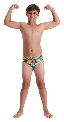 Slip de bain enfant Speedo Eco+ Comic Chaos Allov 6 5 cm